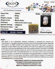 19.00/CT NATURAL KESHI PEARL